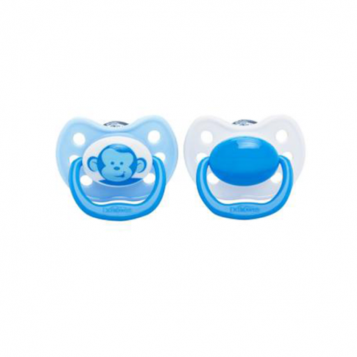 Dr.Brown 971 Pacifier with Handle 6-12m - Blue