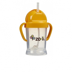 Zoli Bot Straw Sippy Cup 6oz - Orange