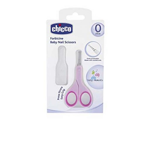 Chicco Baby Nail Scissors - Pink