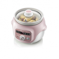 Bear Baby Slow Cooker 1.0L DDG-D10B1 - Pink