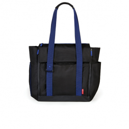 Skiphop FIT All-Access Diaper Tote - Black/ Cobalt