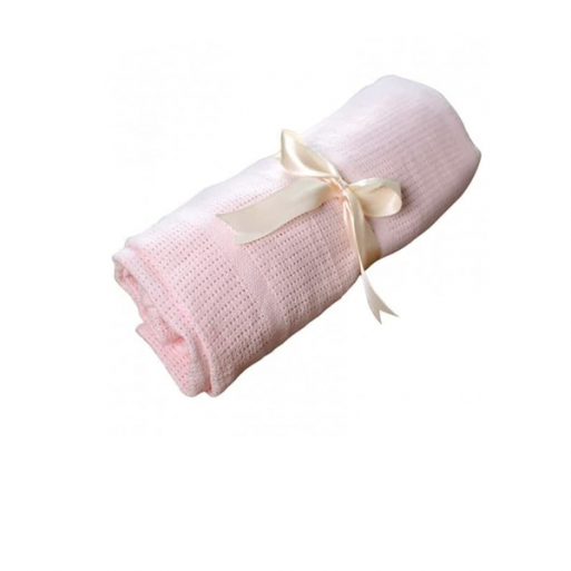 Kotton Mill Organic Reguler Blanket - Pink