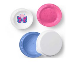 Skiphop Smart Serve 3 pk. Bowls - Butterfly