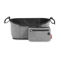 Skiphop Stroller Organizer - Heather Grey