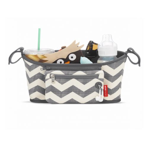 Skiphop Stroller Organizer - Chevron