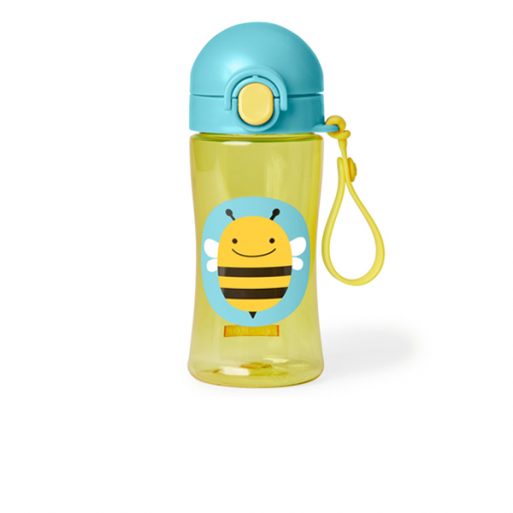 Skiphop Zoo Lock Top Sport Bottle - Bee