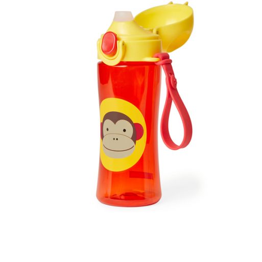 Skiphop Zoo Lock Top Sport Bottle - Monkey