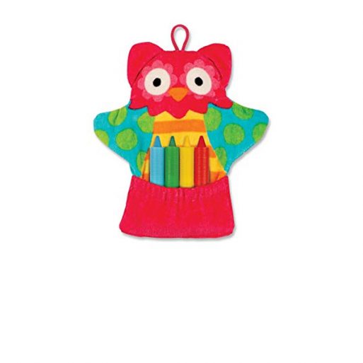 Stephen Joseph Bath Mitt & Bath Crayons - Owl (S15)