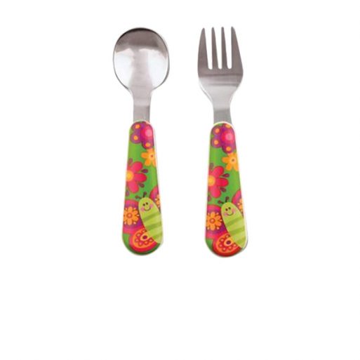 Stephen Joseph Silverware Set Butterfly (F14)