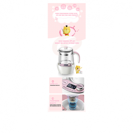 Bear Baby Kettle Pemanas Air 0.8L