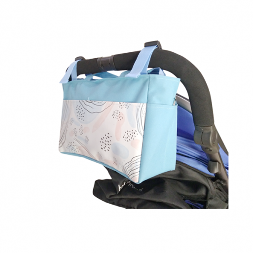 Kinderkeen Stroller Organizer - Abstract