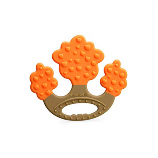 Mombella Apple Tree Teether - Orange