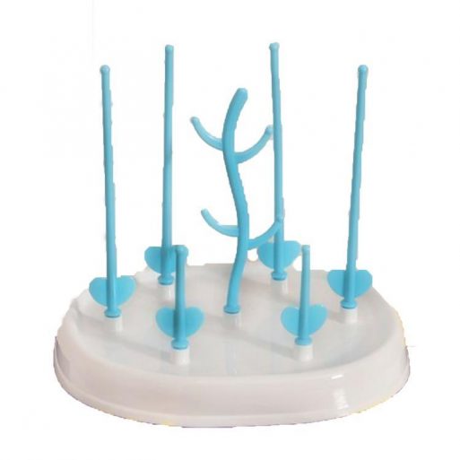 Baby Bottle Drying Rack Blue