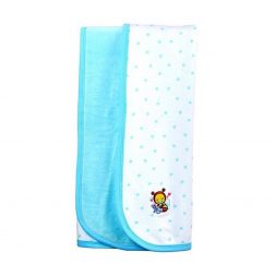 Babybee Dream Blanket - Polka Aquablue