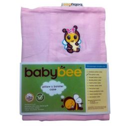 Babybee Mini Pillow Case - Pink