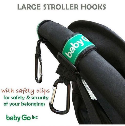 BabyGo Inc Large Stroller Hook Black