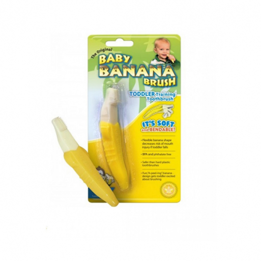 Baby Banana Toothbrush For Toddler