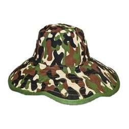 Banz Hat Kidz Rev Green camo