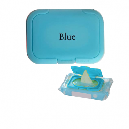 Javalock Basic Reusable Wet Wipe Cover - Blue