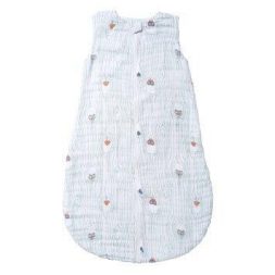 Bebe au Lait Muslin Little Owl Bebe Bedtime Sleeper 12-18mo.