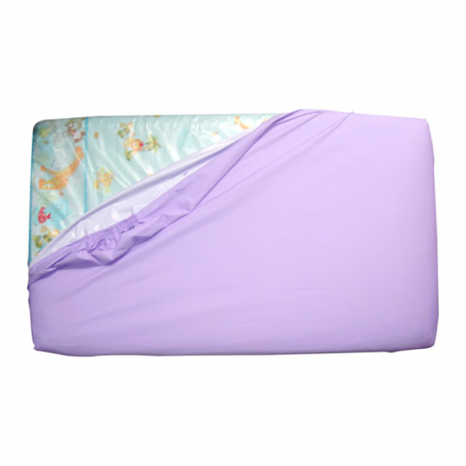 Kinderkeen Waterproof Bed Sheet (70 x 100 x 10) - Purple