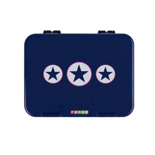 Penny Scallan Bento Box - Navy Star