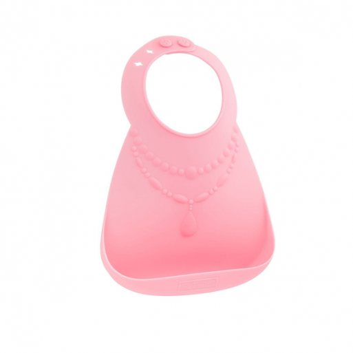 Make My Day Baby Bib Pink