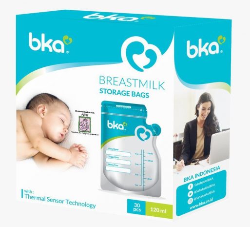 BKA Breastmilk Storage Bags 120ml (30pk)