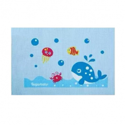 Sugar Baby Organic Healthy Cot Sheet - Blue Sea