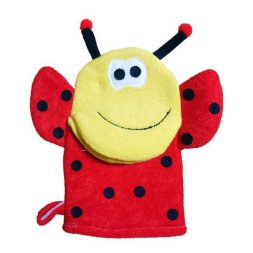 Body Puff Animal - Ladybug