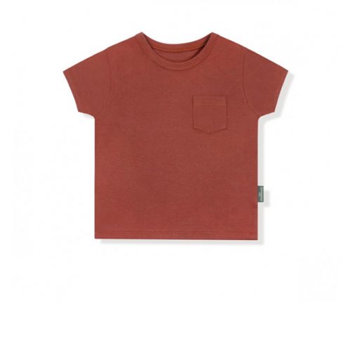 Little Palmerhaus Pocket Tee 1years - Brick