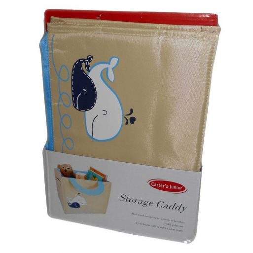 Carter's Junior Strorage Caddy - Blue Whale