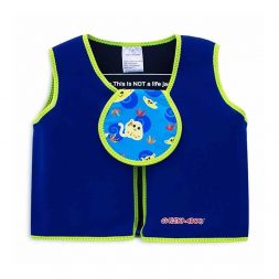 Cheekaaboo Floatsy Jacket - Navy Blue / Stingray (M)