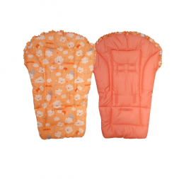 Stroller Pad Kinderkeen - Orange Cloud