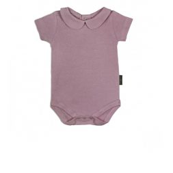 Little Palmerhaus Bodysuit Collar Girl 3m - Purple