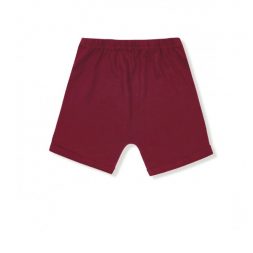 Little Palmerhaus Basic Cotton Short 4years - Maroon