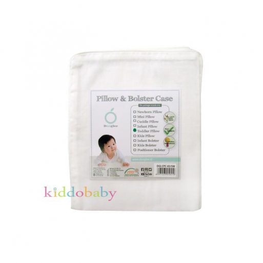 Dooglee Case Toddler Pillow - White Pearl