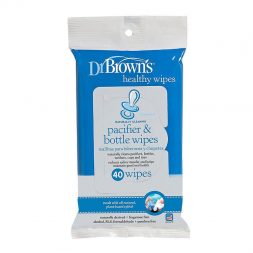 Dr.Brown Pacifier & Bottle Wipes 40-Pack