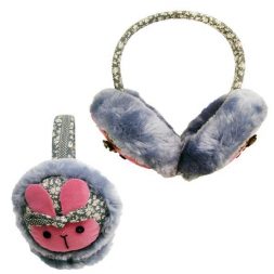 Earmuff Grey Bunny