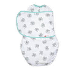 Embe Luxe - 2-Way swaddle Hash Circle Mint