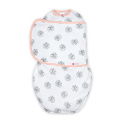 Embe Luxe - 2-Way Swaddle Hash Circle Pink