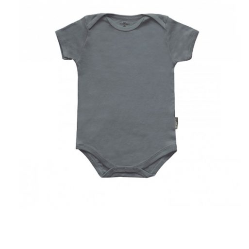 Little Palmerhaus Bodysuit Everyday 6m - Charcoal