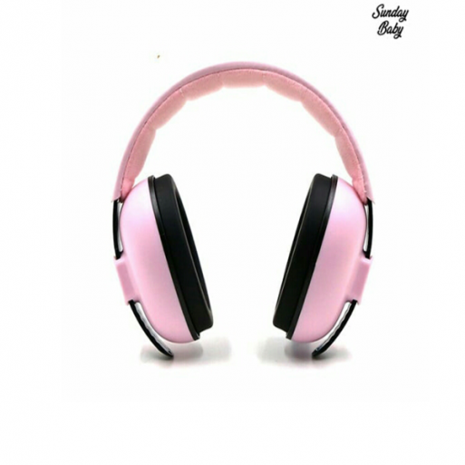 Sunday Baby Protective Baby Earmuffs - Fifi Flamingo