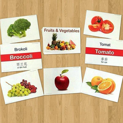 Flashcards Fruits