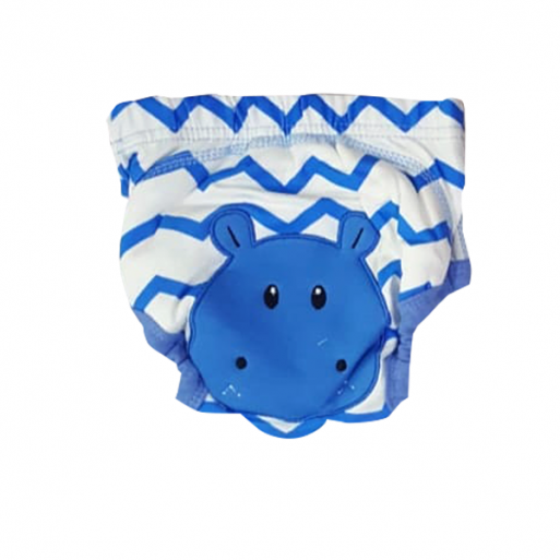 Lil' Me Training Pants (Size 6-12m) - Hippo