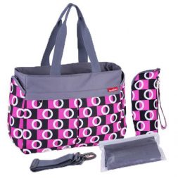 Insular Mummy Diaper Bag 10098 - Checker Pink