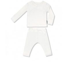 Little Palmerhaus Baby Kimono 3m - Cream