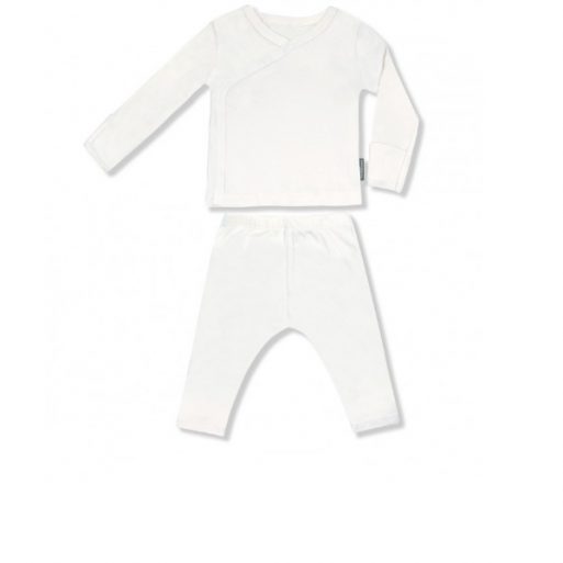 Little Palmerhaus Baby Kimono 3m - Cream