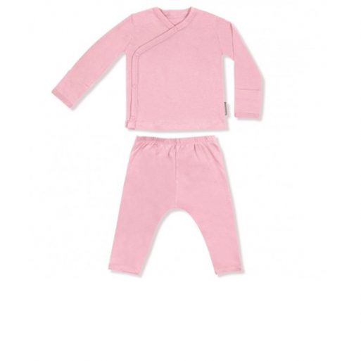 Little Palmerhaus Baby Kimono 3m - Pink