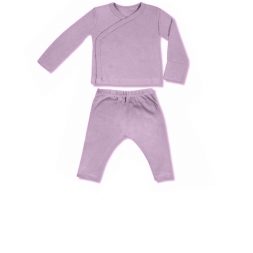 Little Palmerhaus Baby Kimono 12m - Purple